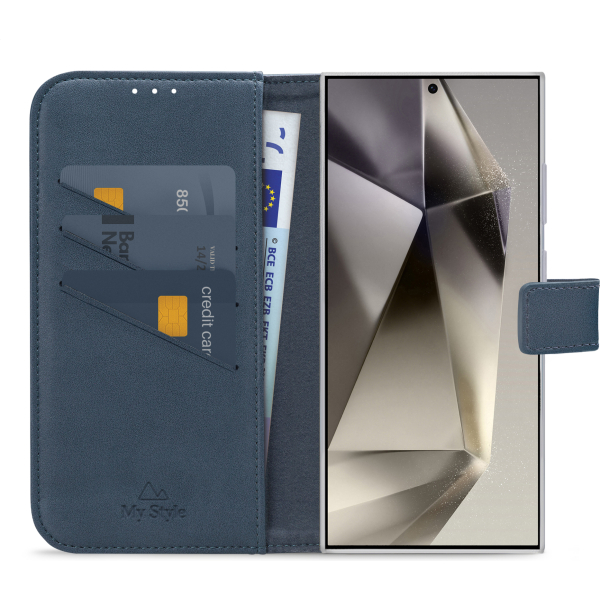 My Style Flex Wallet For Samsung Galaxy S24 Ultra 5G Ocean Blue - Afbeelding 3