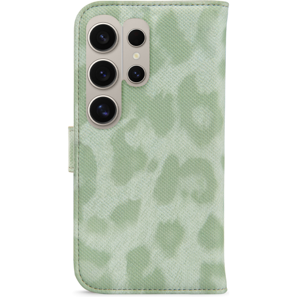 My Style Flex Wallet For Samsung Galaxy S24 Ultra 5G Green Leopard - Afbeelding 2