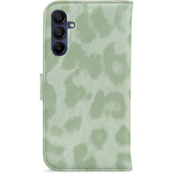 My Style Flex Wallet For Samsung Galaxy A15 4G/5G Green Leopard - Afbeelding 2