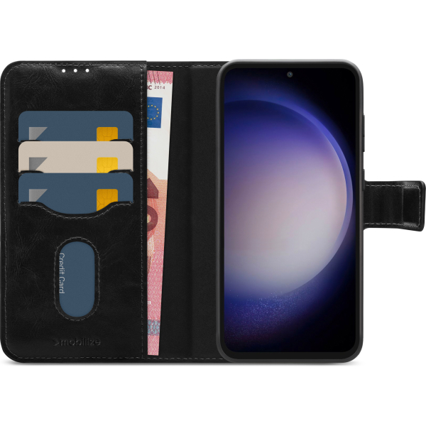 Mobilize 2In1 Magsafe Compatible Gelly Wallet Case Samsung Galaxy S23 Fe 5G Black - Afbeelding 3