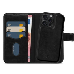 Mobilize 2In1 Magsafe Compatible Gelly Wallet Case Apple Iphone 15 Pro Max Black