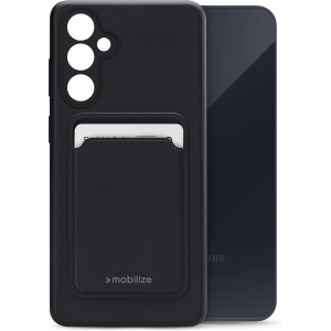 Mobilize Rubber Gelly Card Case Samsung Galaxy A55 5G Matt Black