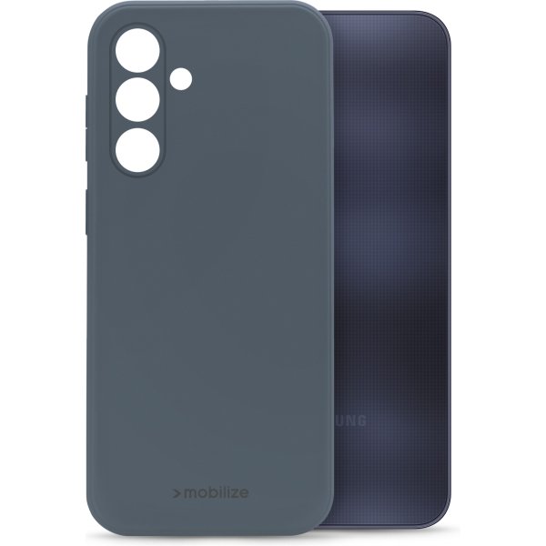 Mobilize Rubber Gelly Case Samsung Galaxy A25 5G Matt Blue