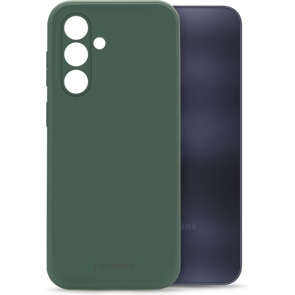 Mobilize Rubber Gelly Case Samsung Galaxy A25 5G Matt Green