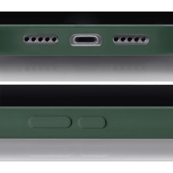 Mobilize Rubber Gelly Case Samsung Galaxy A25 5G Matt Green - Afbeelding 2