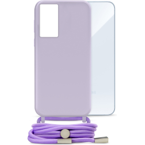 Mobilize Lanyard Gelly Case For Samsung Galaxy A55 5G Pastel Purple