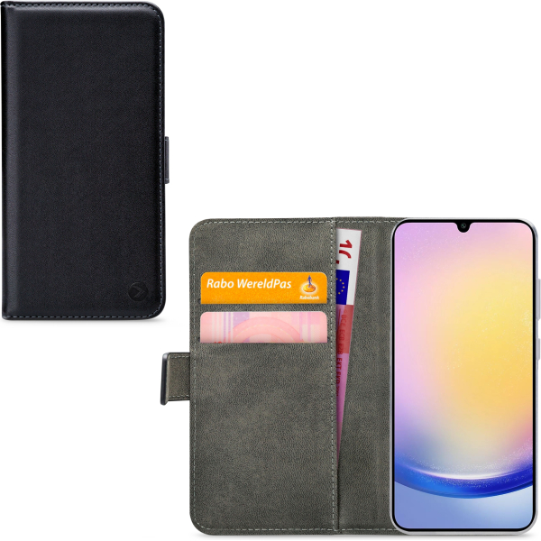 Mobilize Classic Gelly Wallet Book Case Samsung Galaxy A25 5G Black
