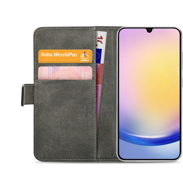 Mobilize Classic Gelly Wallet Book Case Samsung Galaxy A25 5G Black - Afbeelding 4