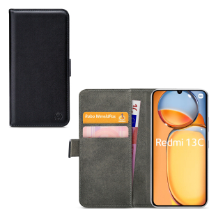 Mobilize Classic Gelly Wallet Book Case Xiaomi Redmi 13C 4G/5G Black