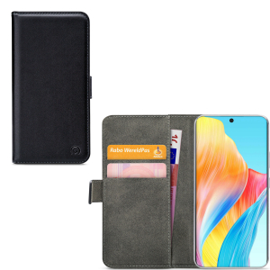 Mobilize Classic Gelly Wallet Book Case Oppo A58 4G Black