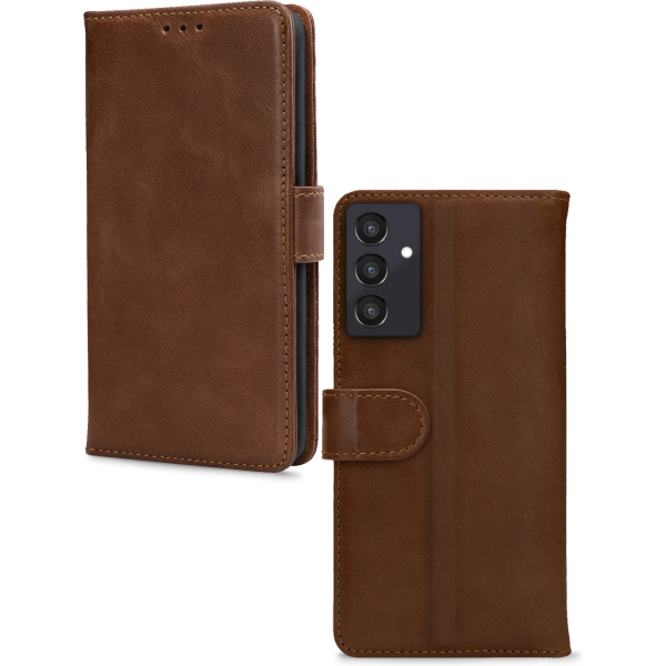 Mobilize Leather Wallet Samsung Galaxy A55 5G Brown - Afbeelding 2