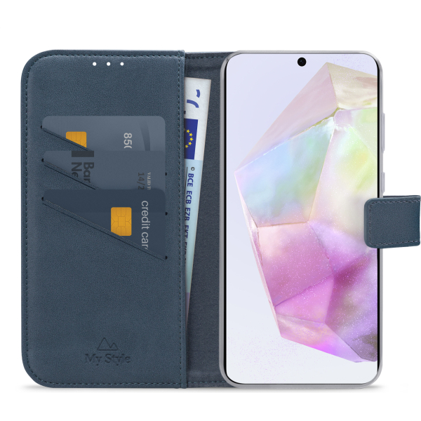 My Style Flex Wallet For Samsung Galaxy A35 5G Ocean Blue - Afbeelding 3