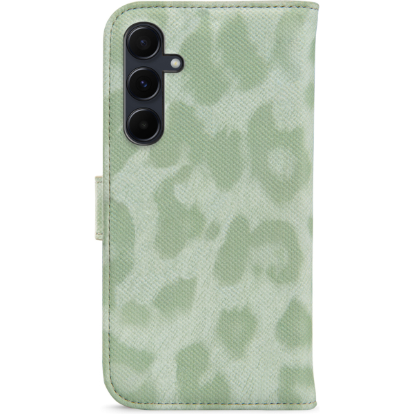 My Style Flex Wallet For Samsung Galaxy A55 5G Green Leopard - Afbeelding 2