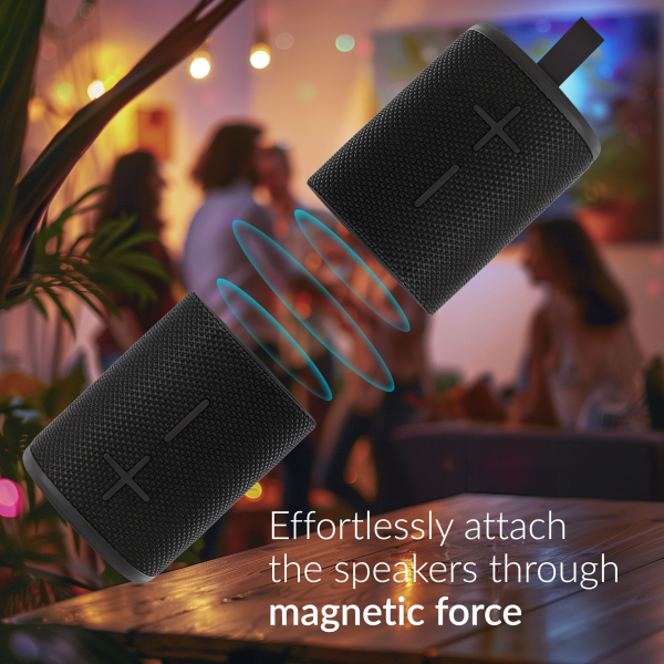 Mobilize 2In1 Bluetooth Speaker Tws Black - Afbeelding 2