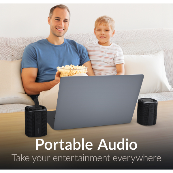 Mobilize 2In1 Bluetooth Speaker Tws Black - Afbeelding 5