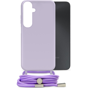 Mobilize Lanyard Gelly Case For Samsung Galaxy A05S Pastel Purple