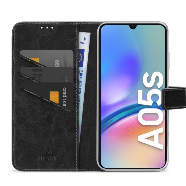 My Style Flex Wallet For Samsung Galaxy A05S Black - Afbeelding 3
