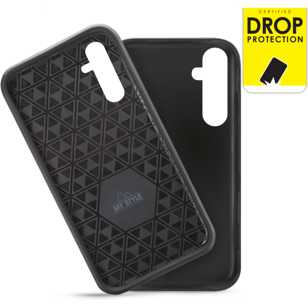 My Style Tough Case For Samsung Galaxy A05S Black - Afbeelding 2