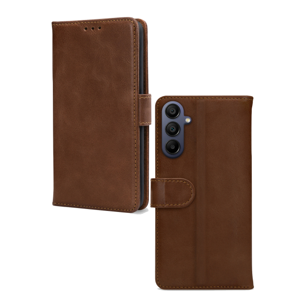 Mobilize Leather Wallet Samsung Galaxy A05S Brown - Afbeelding 2