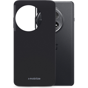 Mobilize Rubber Gelly Case Oneplus 12 Matt Black