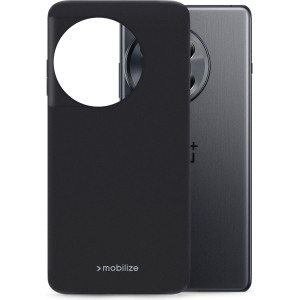 Mobilize Rubber Gelly Case Oneplus 12R Matt Black