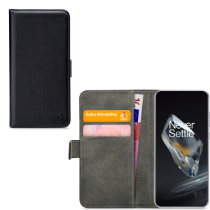 Mobilize Classic Gelly Wallet Book Case Oneplus 12 Black