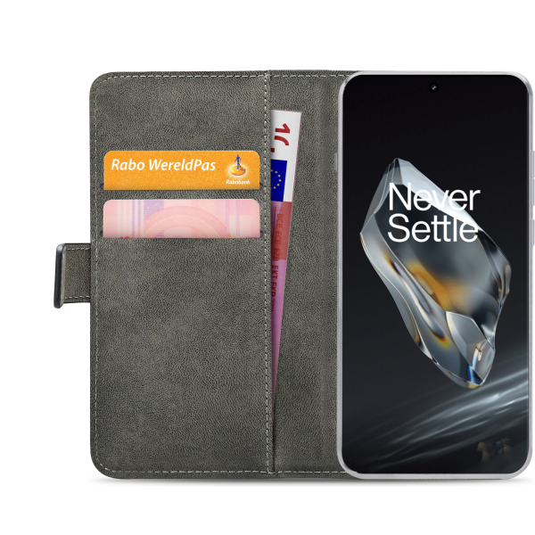 Mobilize Classic Gelly Wallet Book Case Oneplus 12 Black - Afbeelding 4