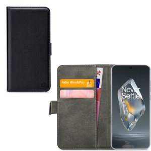Mobilize Classic Gelly Wallet Book Case Oneplus 12R Black