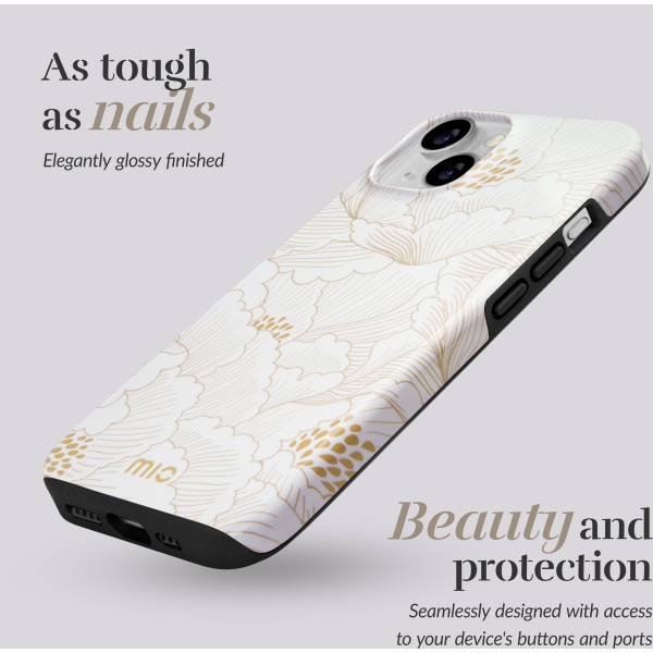 Mio By Mobilize Mio White Roses Magsafe Compatible For Iphone 15 Pro Max - Afbeelding 2