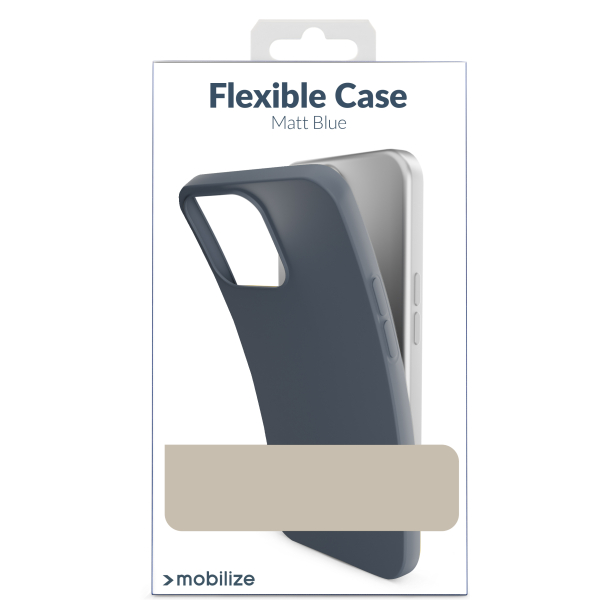 Mobilize Rubber Gelly Case Samsung Galaxy S23 Fe 5G Matt Blue - Afbeelding 6