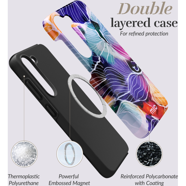 Mio By Mobilize Mio Flowers Magsafe Compatible For Samsung A14 4G/5G - Afbeelding 6