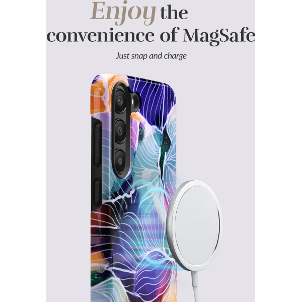 Mio By Mobilize Mio Flowers Magsafe Compatible For Samsung S24 Ultra 5G - Afbeelding 3