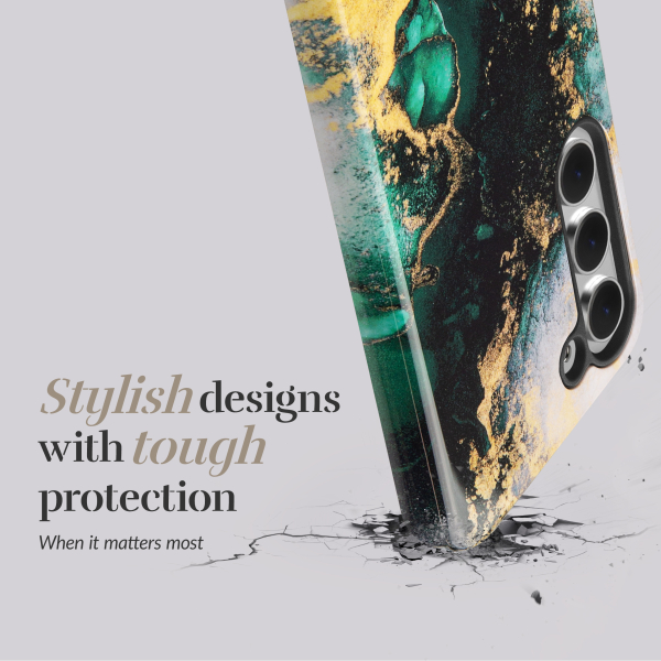 Mio By Mobilize Mio Green Marble Magsafe Compatible For Samsung A14 4G/5G - Afbeelding 4