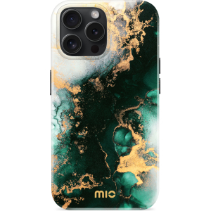 Mio By Mobilize Mio Green Marble Magsafe Compatible For Iphone 15 Pro