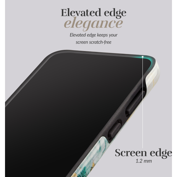 Mio By Mobilize Mio Green Marble Magsafe Compatible For Iphone 14 Pro - Afbeelding 5