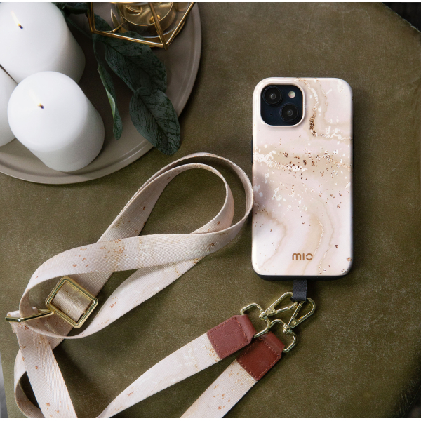 Mio By Mobilize Mio Gold Marble Magsafe Compatible For Iphone 14 Pro - Afbeelding 9