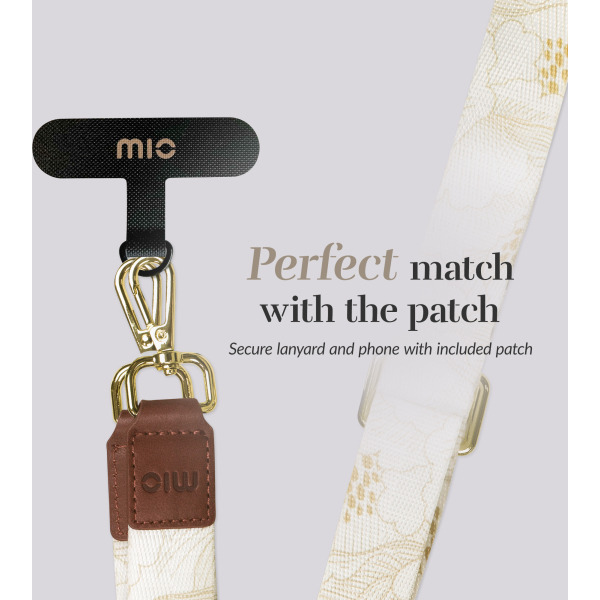 Mio By Mobilize Mio Lanyard White Roses - Afbeelding 5