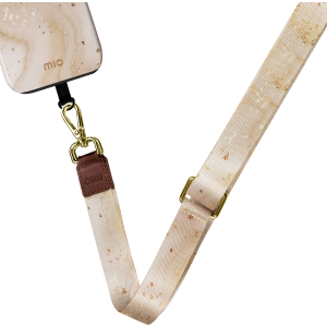Mio By Mobilize Mio Lanyard Gold Marble