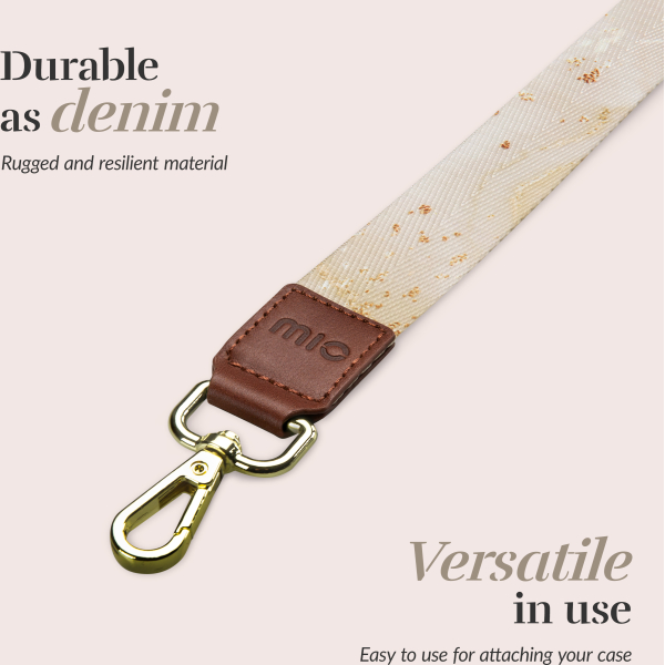 Mio By Mobilize Mio Lanyard Gold Marble - Afbeelding 3