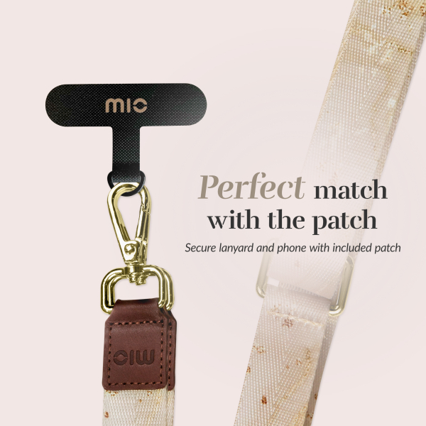 Mio By Mobilize Mio Lanyard Gold Marble - Afbeelding 5