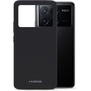 Mobilize Rubber Gelly Case Xiaomi Poco X6 Pro 5G Matt Black