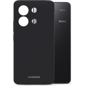 Mobilize Rubber Gelly Case Xiaomi Redmi Note 13 4G Matt Black
