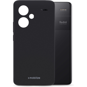Mobilize Rubber Gelly Case Xiaomi Redmi Note 13 Pro+ 5G Matt Black