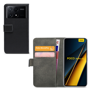 Mobilize Classic Gelly Wallet Book Case Xiaomi Poco X6 Pro 5G Black