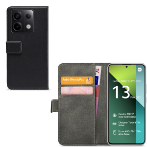 Mobilize Classic Gelly Wallet Book Case Xiaomi Poco X6 5G/Redmi Note 13 Pro 5G Black