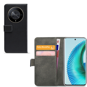 Mobilize Classic Gelly Wallet Book Case Honor Magic6 Lite 5G Black