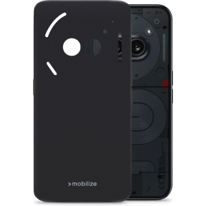 Mobilize Rubber Gelly Case Nothing Phone (2A) Matt Black