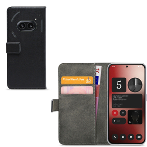Mobilize Classic Gelly Wallet Book Case Nothing Phone (2A) Black