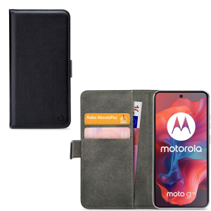 Mobilize Classic Gelly Wallet Book Case Motorola Moto G04/G24/G04S Black