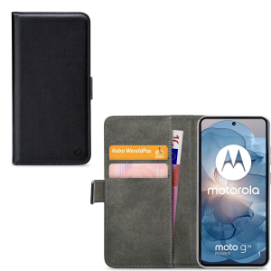 Mobilize Classic Gelly Wallet Book Case Motorola Moto G24 Power Black